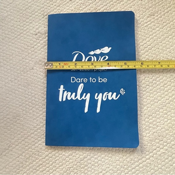 4 Dove Self-Esteem Project Journal Notebook Blue Cover - Picture 2 of 4